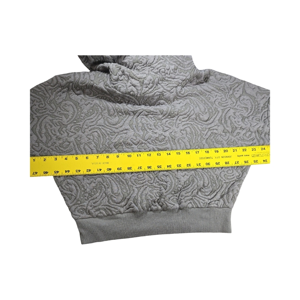 Merrell Gray Patterned Cowl Neck Sweater - Picture 7 of 9